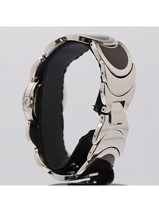 Versus Versace Women Versace Versus Bangle Watch Al7 Quartz Brown Dial